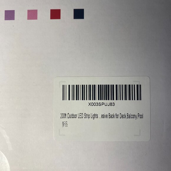 LETIANPAI 200 ft Outdoor LED Strip Lights Waterproof Outside, App & Remote - Picture 5 of 16